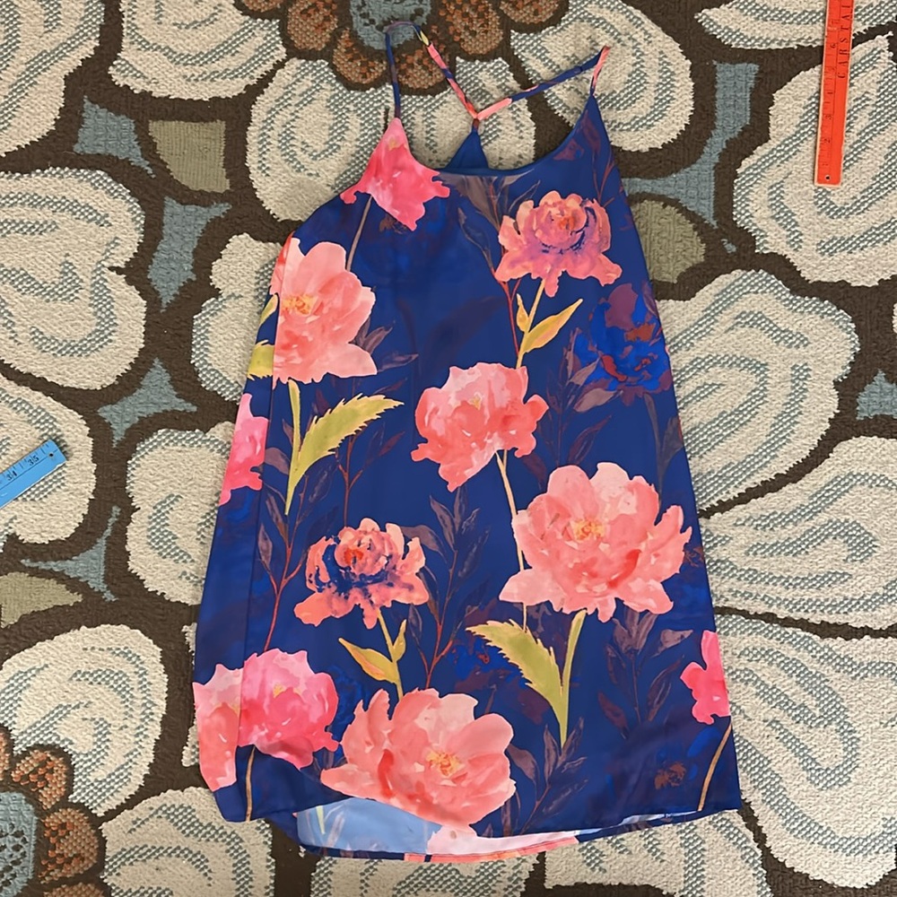 Floral swing dress